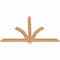 Ekena Millwork Redmond Smooth Timber Gable Bracket, Western Red Cedar, 60"W x 38"H x 1 1/2"D x 3 1/2"F, 15/12 Pitch GBW060X38X0204RED00SWR - alternate 5